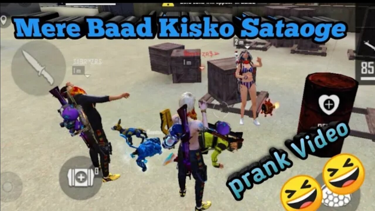 Mere Baad Kisko Sataoge | Free Fire Short | Prank video😆😆 | ZRS_KING |