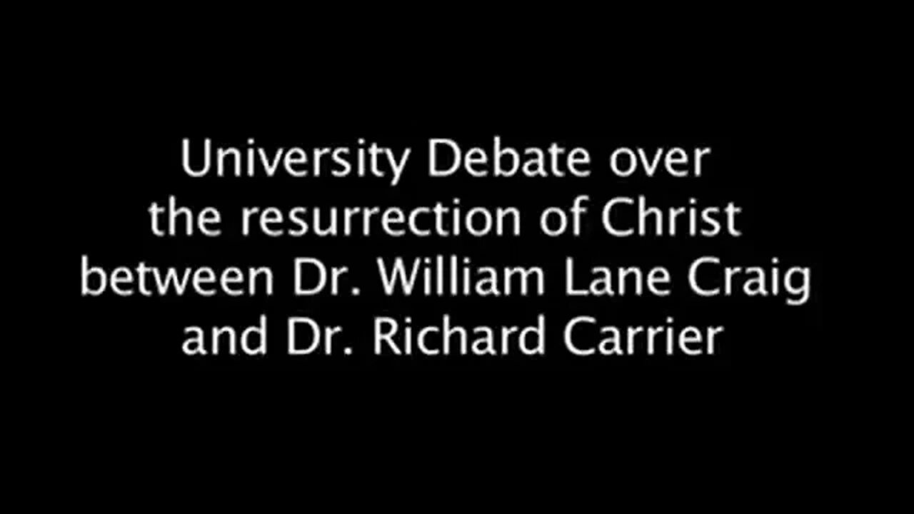 Atheist Richard Carrier Loses another debate as always