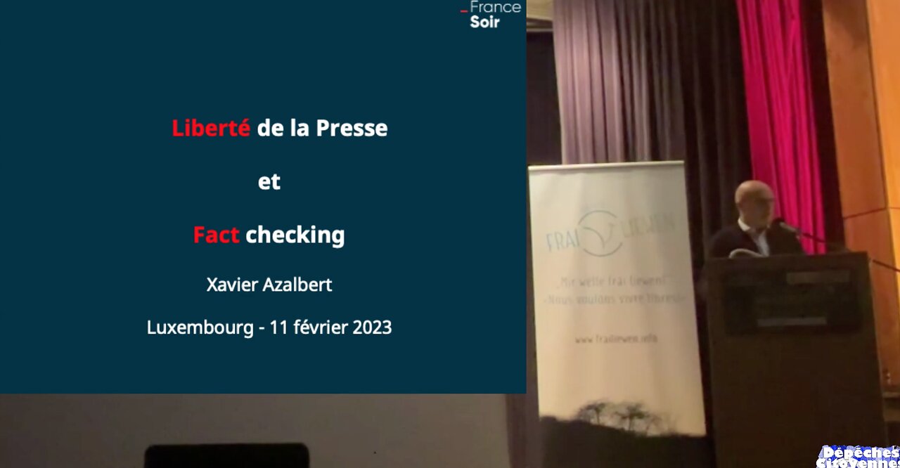 Re-Check - 6 - Xavier Azalbert - Liberté de la presse et fact-checking