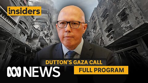 Parliamentary tensions over Gaza visas | Insiders | ABC News