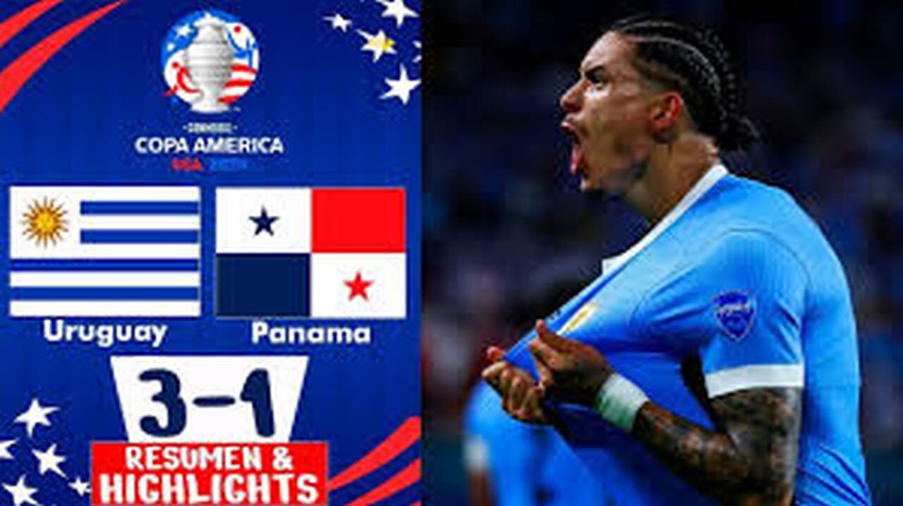 Copa America 2024 Highlights: Uruguay vs Panama