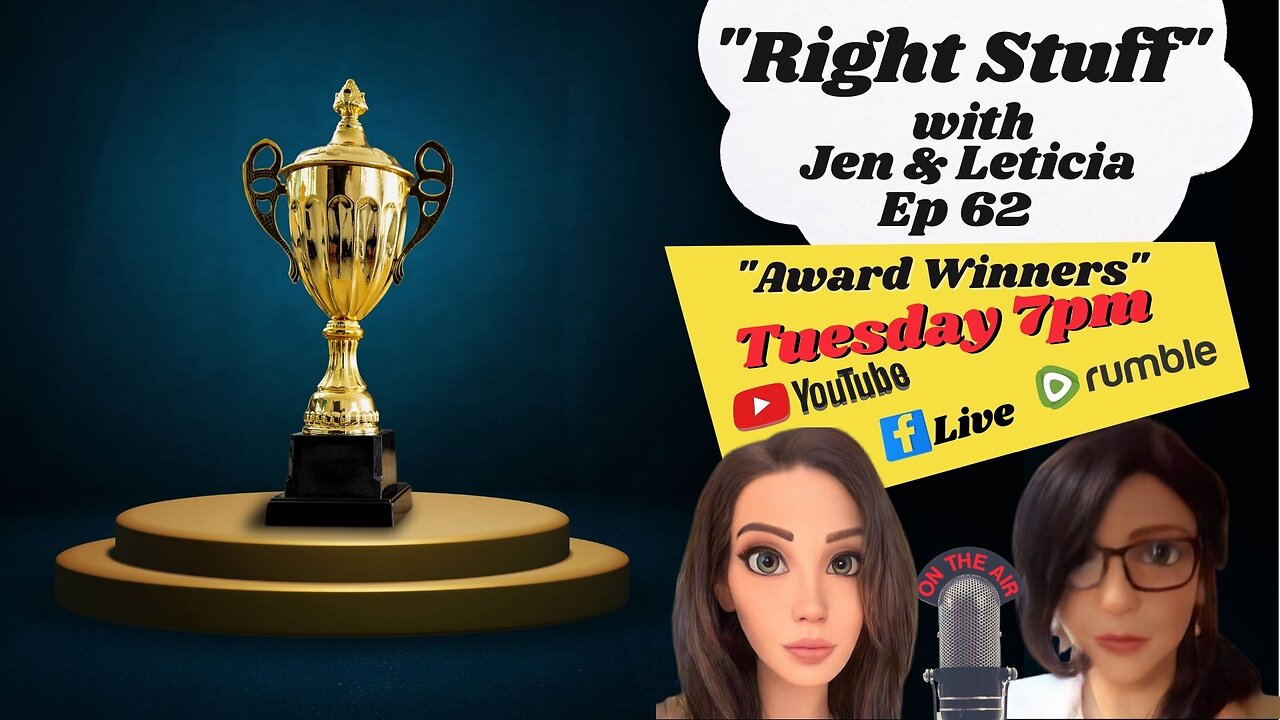 Right Stuff Ep 62 "Award Winners"