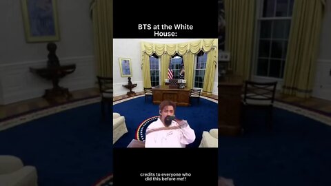 BTS army are best editors every 😂🤣🤣 BTS at white house part 2