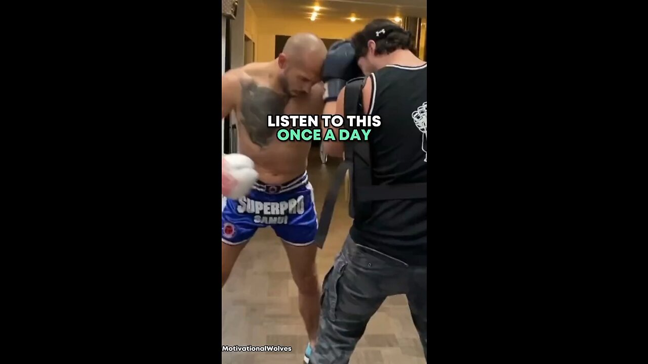 Tate motivational speech, you are nothing but lucky