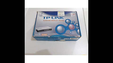 Tp-link external adsl2+router