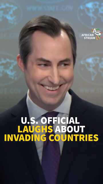U.S. OFFICIAL LAUGHS ABOUT INVADING COUNTRIES