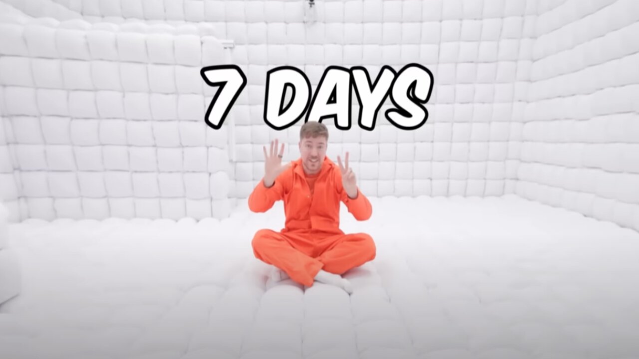 I Spent 7 Days In Solitary Confinement 😜🤞✌️