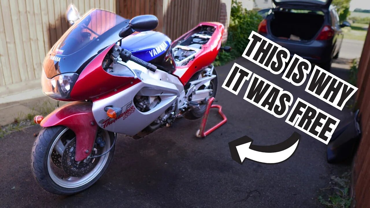 EVERYTHING WRONG WITH MY NEGLECTED YAMAHA YZF1000R THUNDERACE