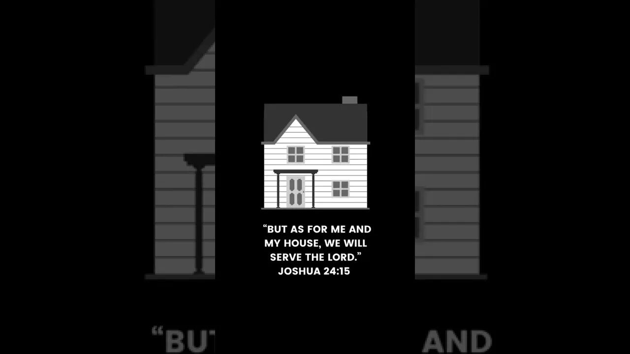 Joshua 24:15 #Joshua #house #will #serve #lord #bible #christian #shorts