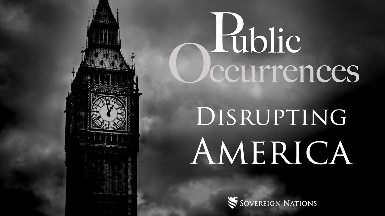 Disrupting America | Public Occurrences, Ep. 18