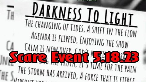 SCARE EVENT 5.19.23 - EBS/NESARA CHECKMATE!!