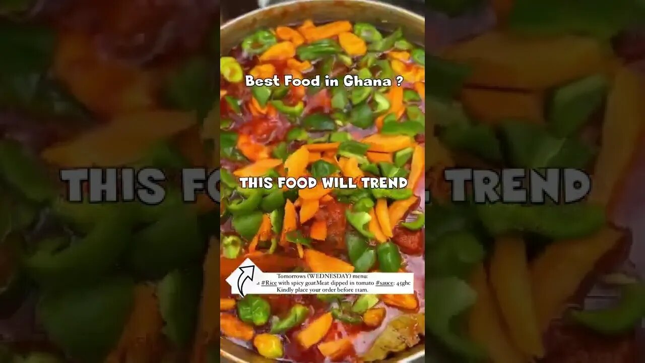 Ghana Food 😍 S1-Ep. 61 #shorts #food #ghanafood #trending #africa