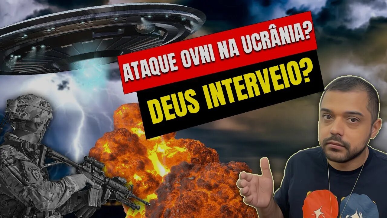 OVNI Ataca RUSSOS na Ucrânia? Ou DEUS interveio? 😰