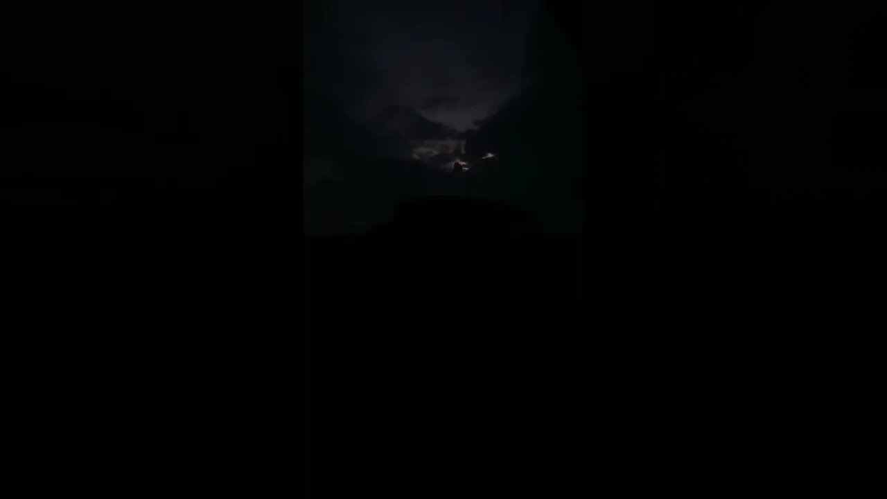 Lightening scare my dog