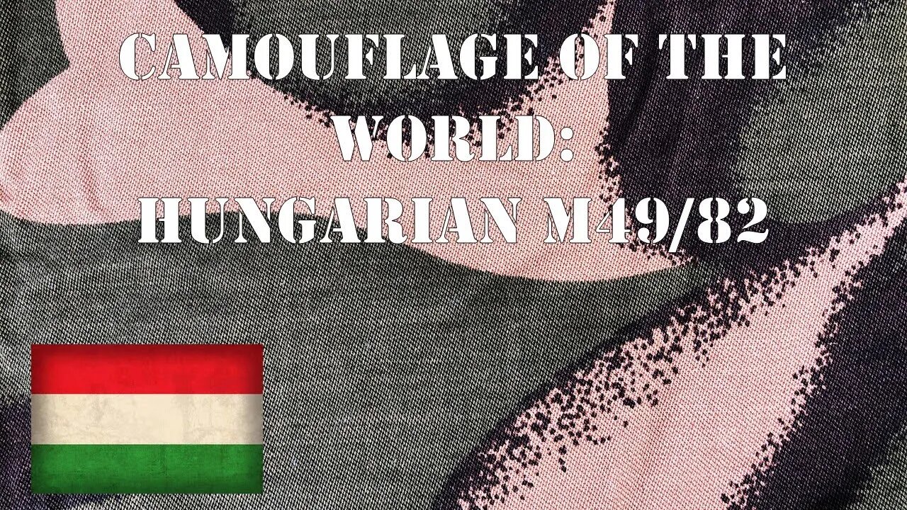 Camouflage of the World: Hungarian M49/82 Pattern