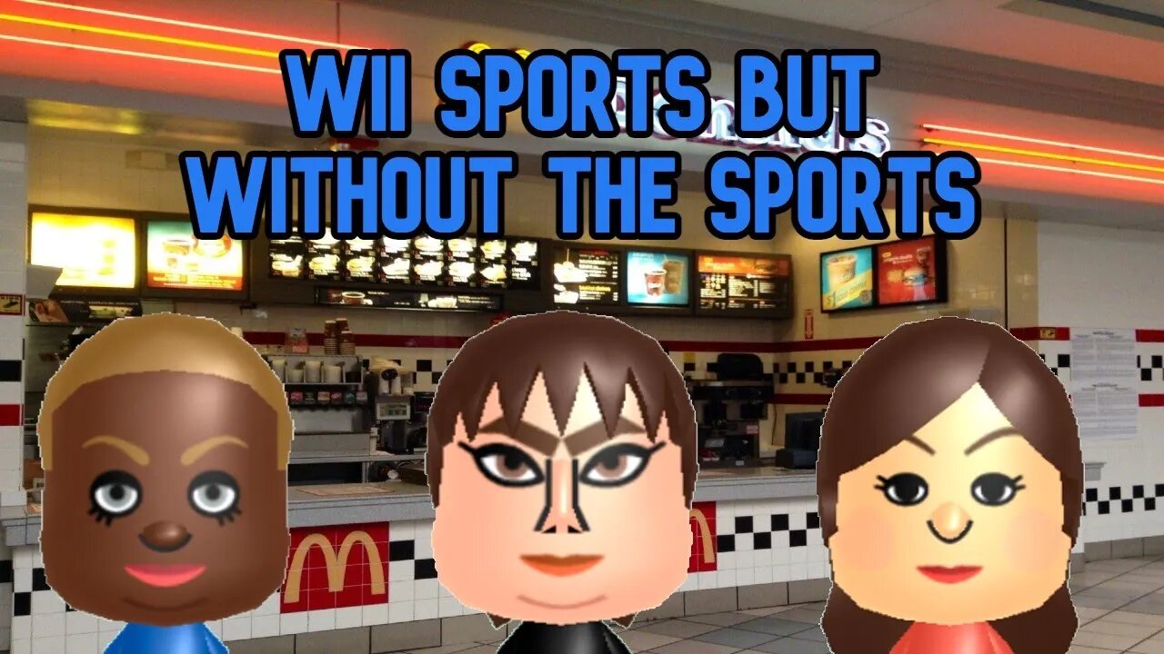 What if the Female Wii Sports Resort Miis were FAT?