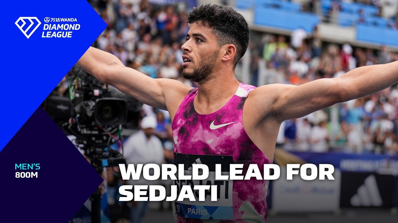 Men's 800m Paris Diamond league 2024 World Lead Sedjati Vs Wanyonyi Vs Tual