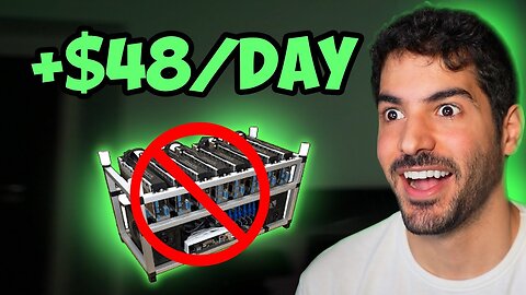 $48 a day WITHOUT MINING RIG! Crypyto Passive earning