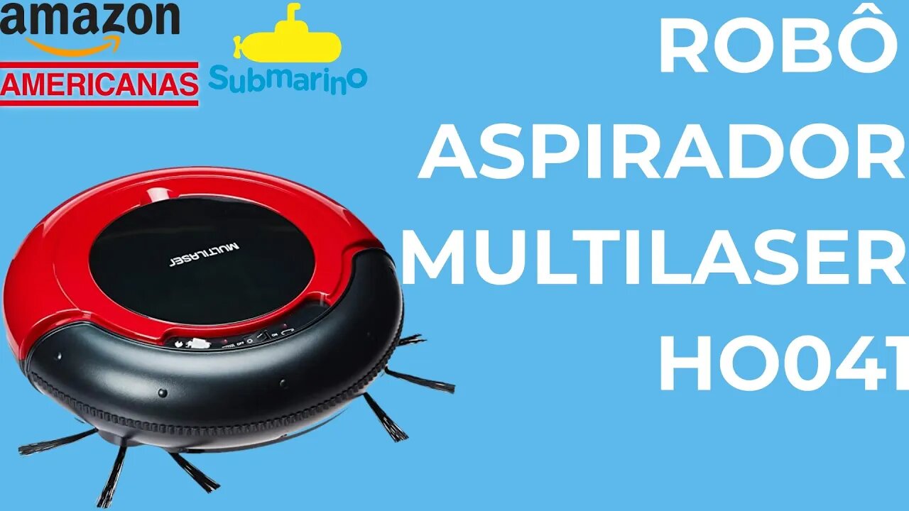 Robô aspirador Multilaser | HO041 [O MAIS VENDIDO DO MERCADO]