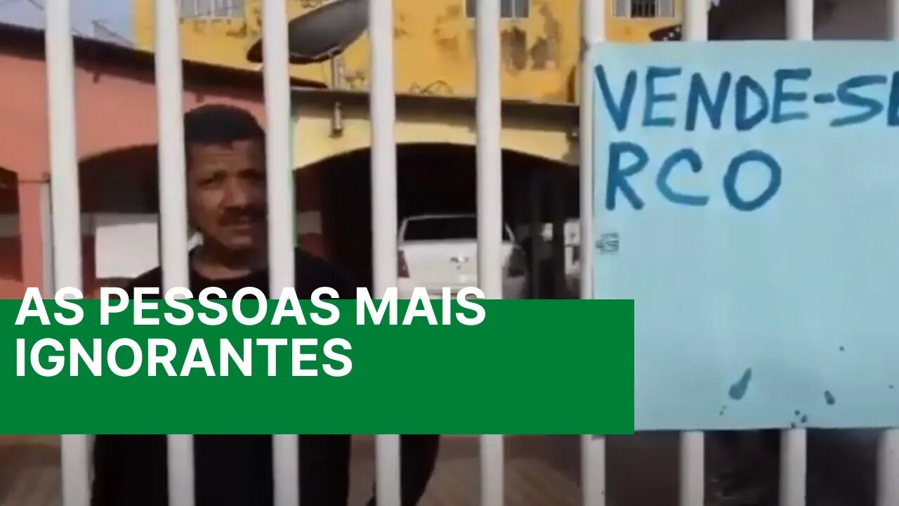 AS PESSOAS MAIS IGNORANTES DO BRASIL 2021