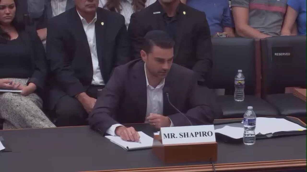 Ben Shapiro Goes After Leftist NewsGuard During Collusion Hearing