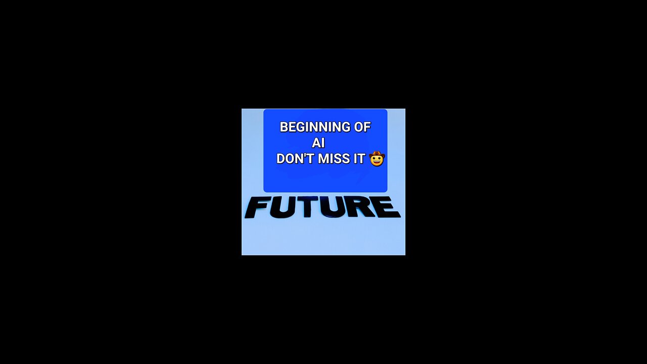 BEGINNING OF AI DON’T MISS THIS ⌨️ 🪩 🌐