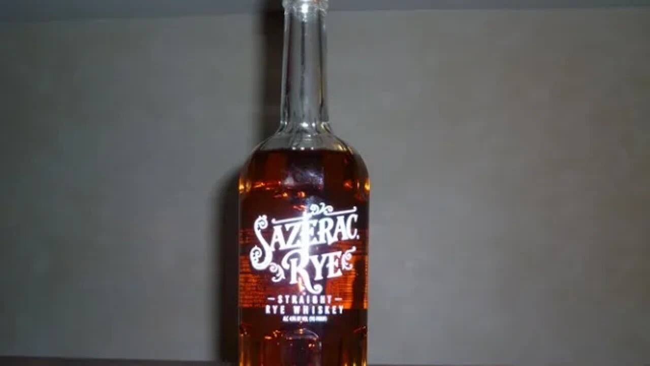 Whiskey #9: Sazerac Rye