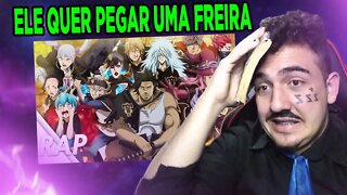 PASTOR REACT RAP: A TROPA DOS TOUROS NEGROS | Byakuran | Prod: AWK