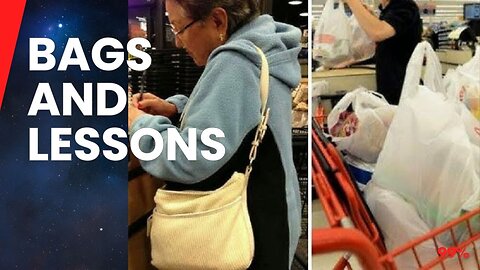 Granny Schools Cashier on Real Environmentalism with Plastic Bag Request