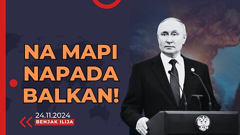 RUSIJA POCINJE NAPADA REKETAMA NA MAPI NAPADA I BALKAN!