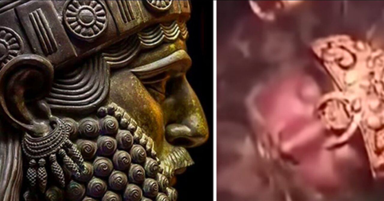 Gilgamesh Nephilim King FOUND INTACT in TOMB - Fallen Angels Retrieved for DNA GENOMES