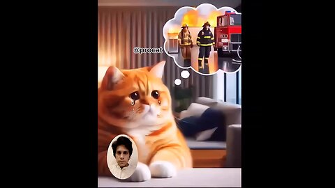 super cat 😺 rescue two cute cats 😍 #cartoon #cat #funny #animals