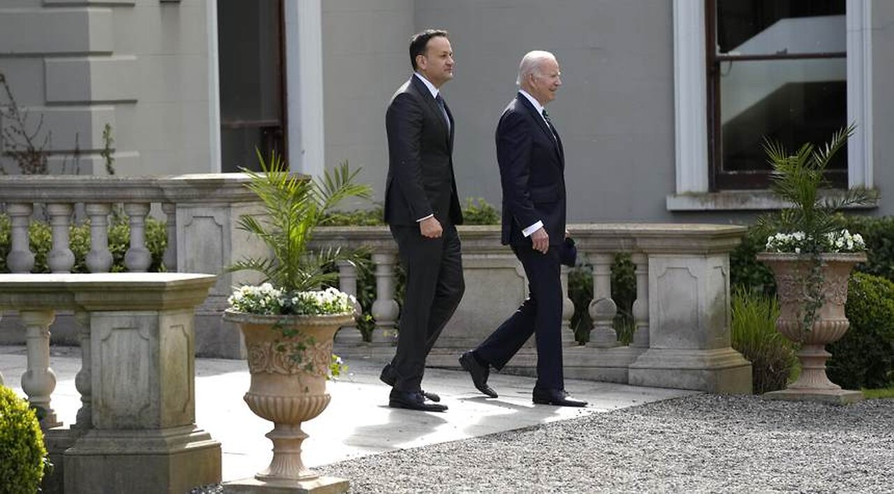 Press Go Gaga Over Biden's Ireland Trip, but Let's Roll the Tape