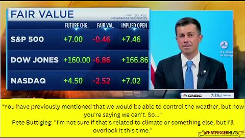 You have previously mentioned that we would be able to control the weather