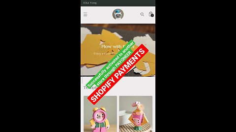 Successfully activated Shopify Payments with Payooner ☺️