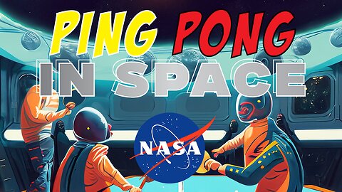 Fluidic Ping Pong in Space - Captured in Vibrant 4K