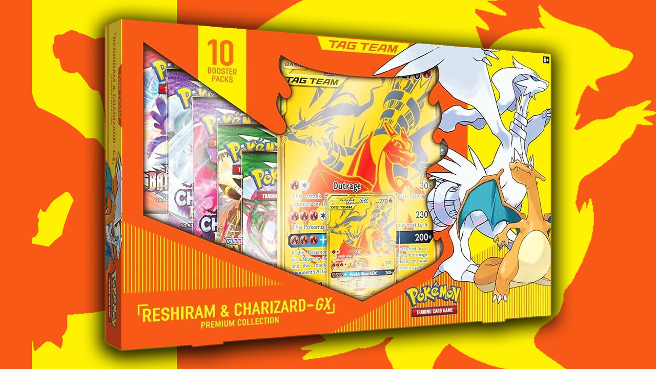 Opening A Pokémon Reshiram & Charizard GX Premium Collection Box!