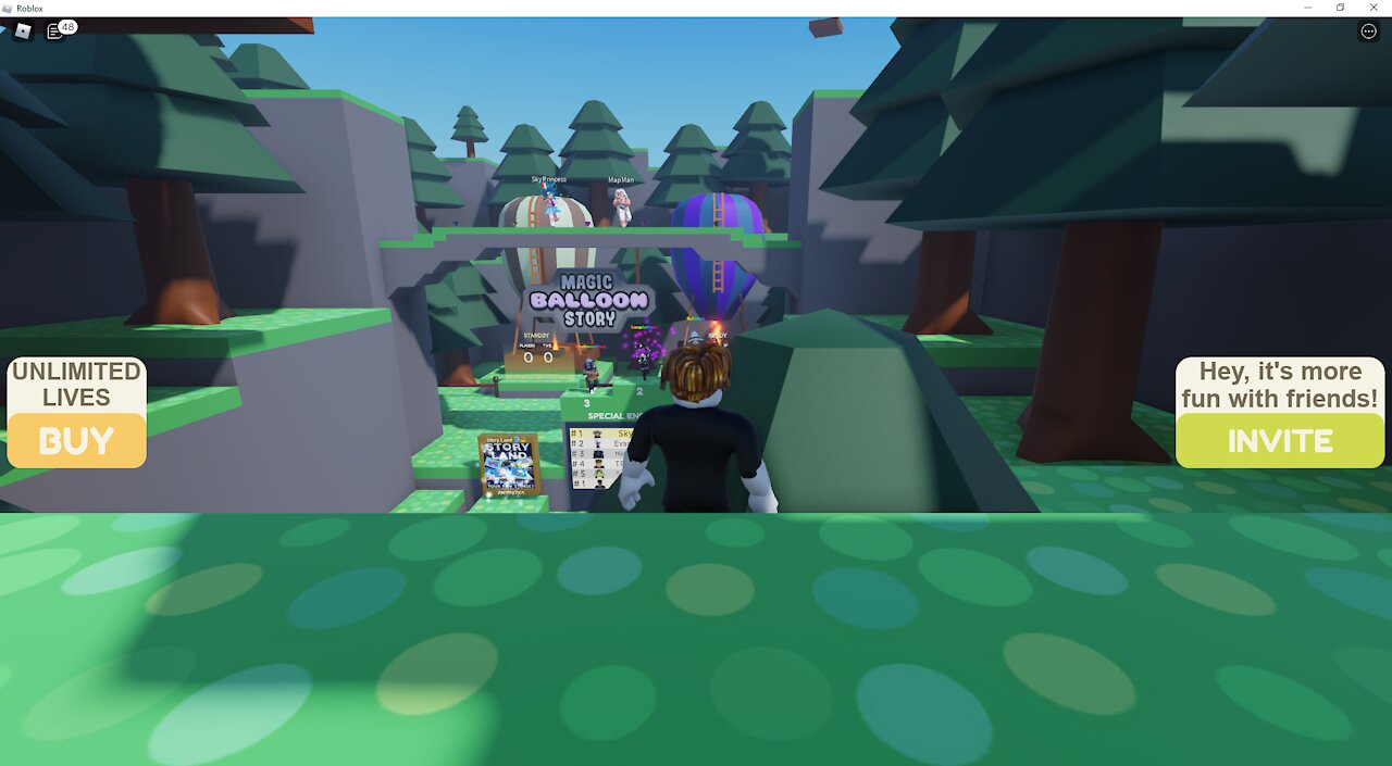 Roblox - Magic balloon story. pass or fail?