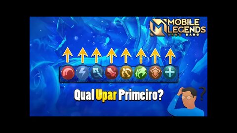 A MELHOR ORDEM PARA UPAR SEUS EMBLEMAS • GUIA DE INICIANTE | MLBB