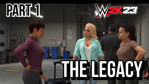 WWE 2K23 myrise The legacy Part 1 meet page Parker