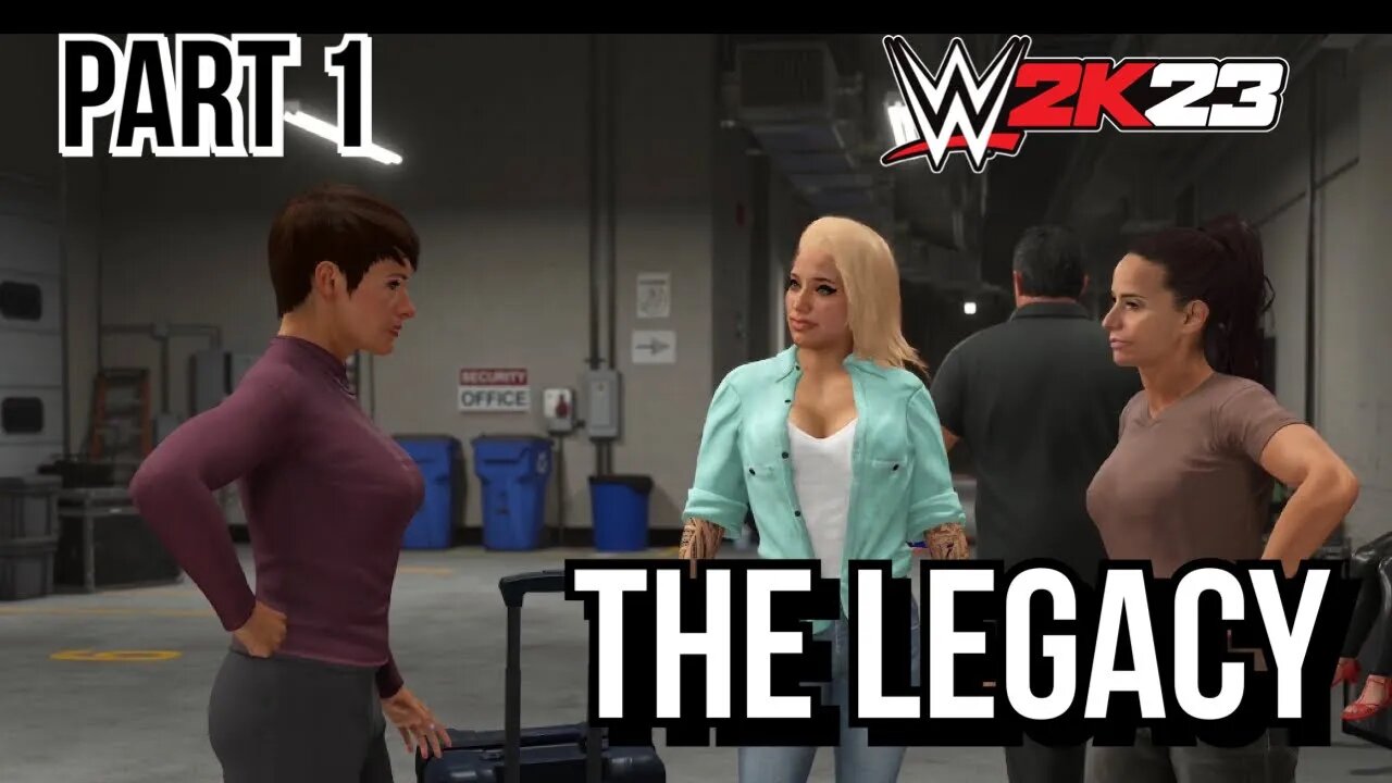 WWE 2K23 myrise The legacy Part 1 meet page Parker