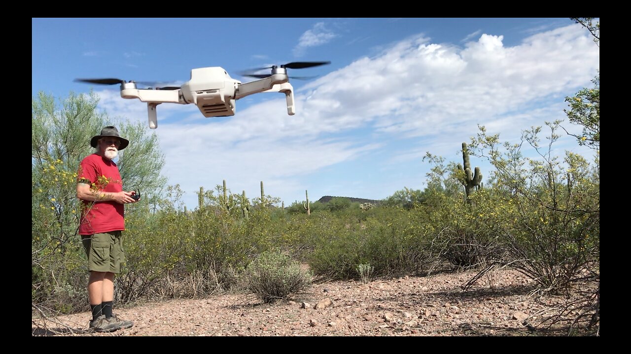 Drone Flight in Quartzite AZ