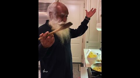 Sadhguru Cooks a Diwali Special | Sadhguru #shorts #sadhguru #diwali