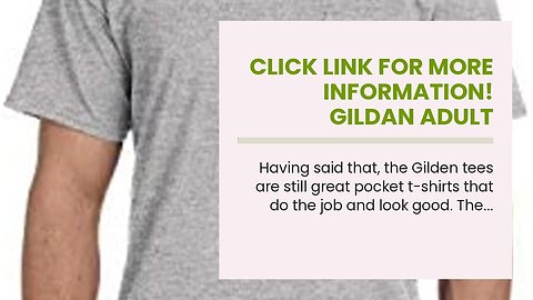 Click link for more information! Gildan Adult DryBlend Workwear T-Shirts with Pocket, 2-Pack