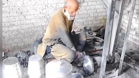 MAKING STAINLESS STEEL BUCKETS