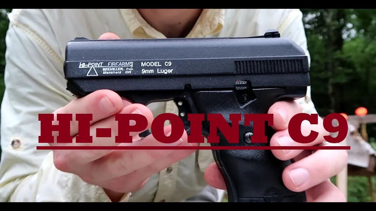 Hi-Point C-9 pistol 9mm - WHO_TEE_WHO