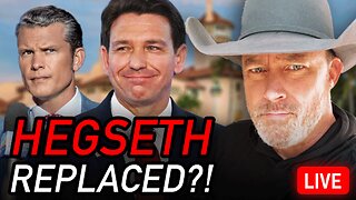 Is Pete Hegseth Being Replaced With DeSantis??!! WE NEED PETE!!