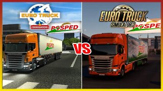 Euro Truck Simulator 1 vs Euro Truck Simulator - O que mudou ? Qual O Melhor?