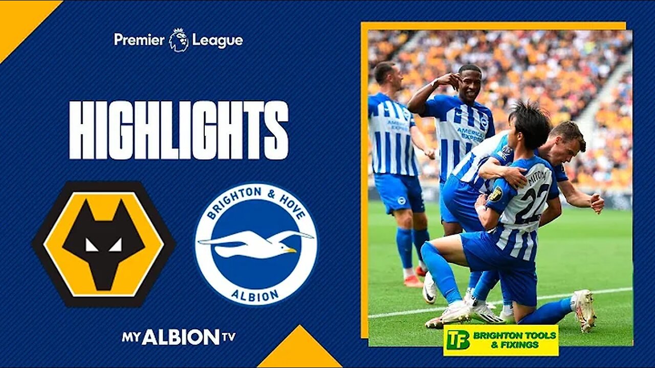 Wolves vs Brighton 1-4 Highlights Goals | Premier League 2023/24