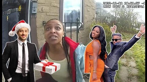 Silly Sista gets arrested for having a smart mouth & White people making black Christmas.